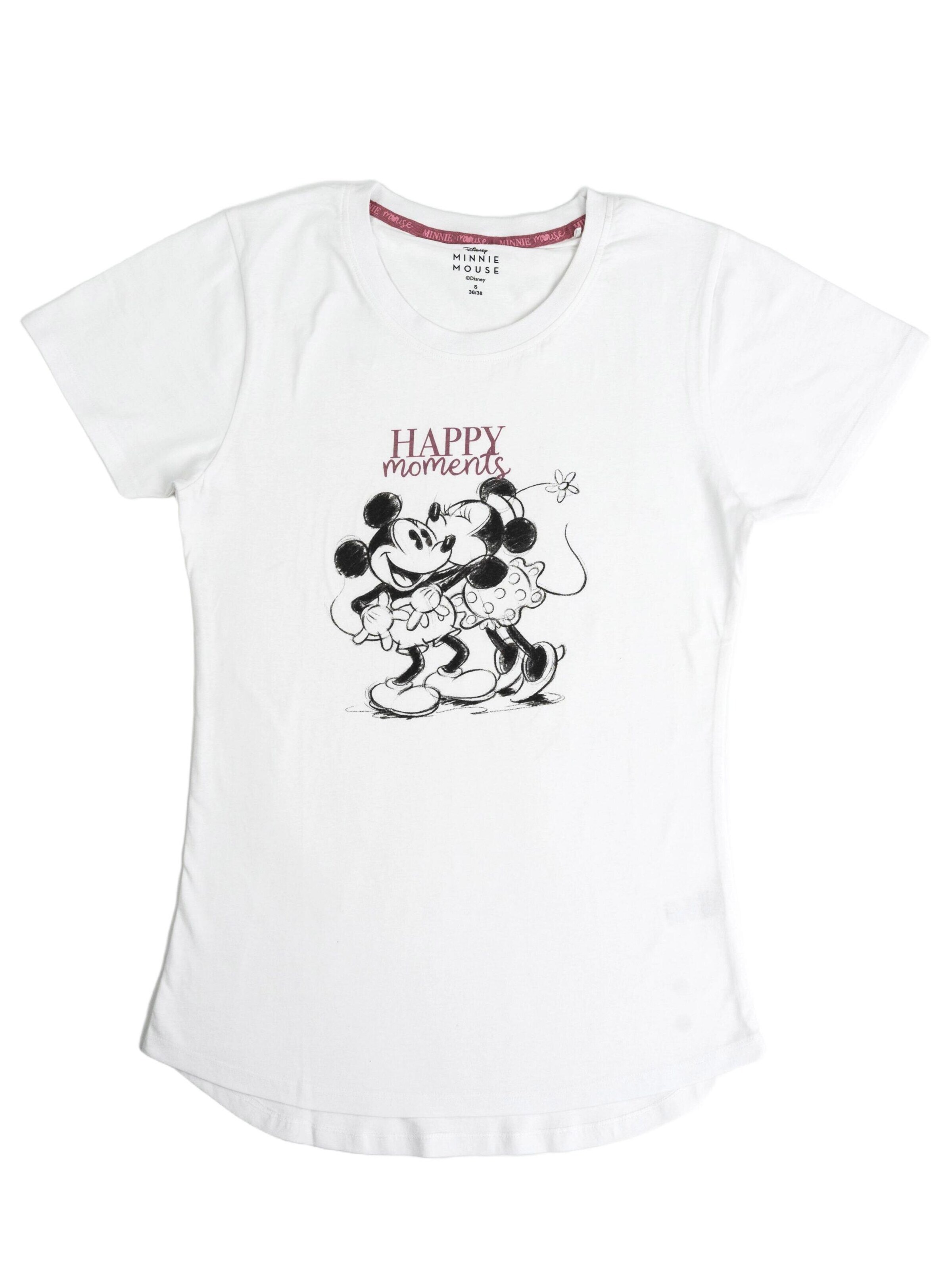 Disney Minnie Mouse Shirt 'Happy Moments' in White