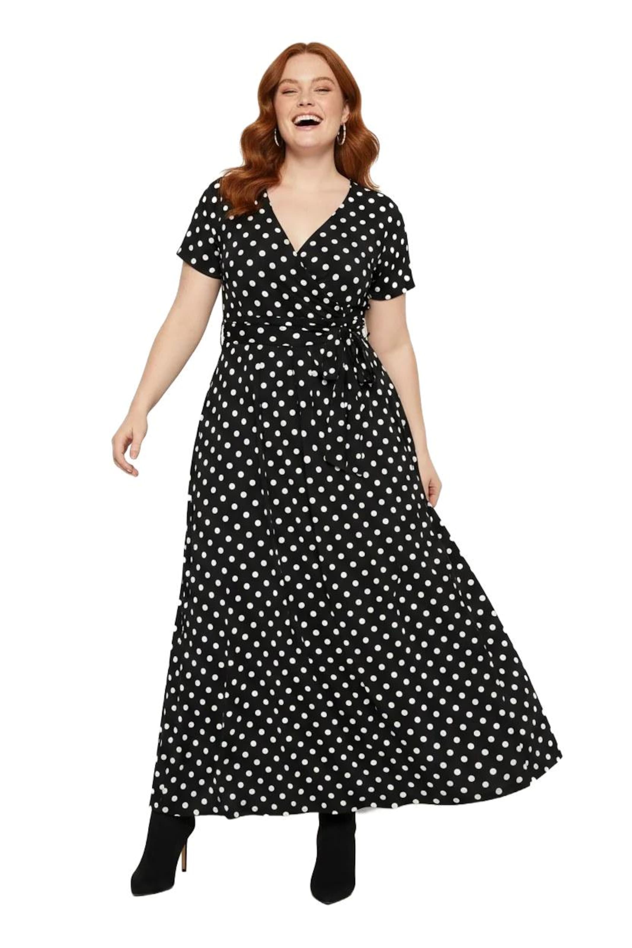 Shape Of You Jurk in Zwart: voorkant