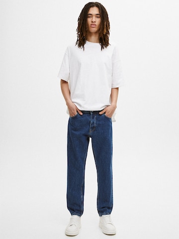 Pull&Bear Regular Jeans in Blue: front