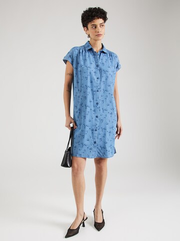 Abito camicia di King Louie in blu: frontale