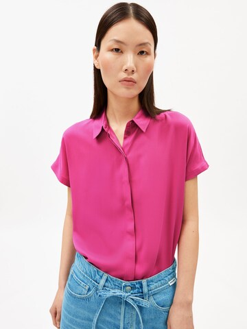 Chemisier 'LARISAANA' ARMEDANGELS en rose : devant