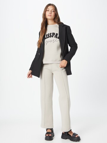 Misspap Loose fit Pleat-Front Pants in Grey