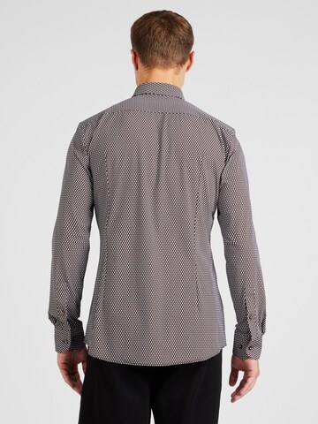 smėlio BOSS Black Priglundantis modelis Marškiniai 'HANK'