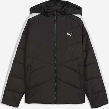 PUMA Sportjacke in Schwarz: Vorderseite