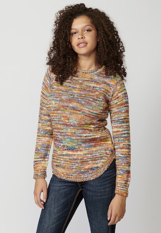 KOROSHI Pullover in Mischfarben