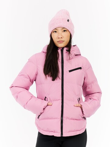PROTEST Athletic Jacket 'PRTLUCID' in Pink