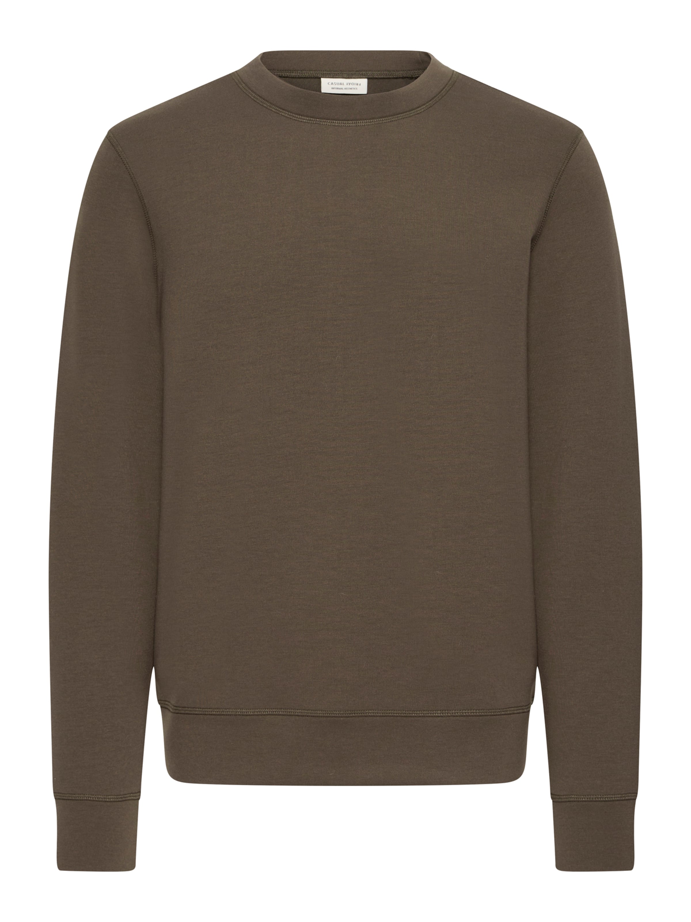 Casual Friday Svetr 'CFSebastian' – hnědá: přední strana