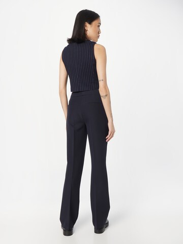 MORE & MORE Flared Pantalon in Blauw