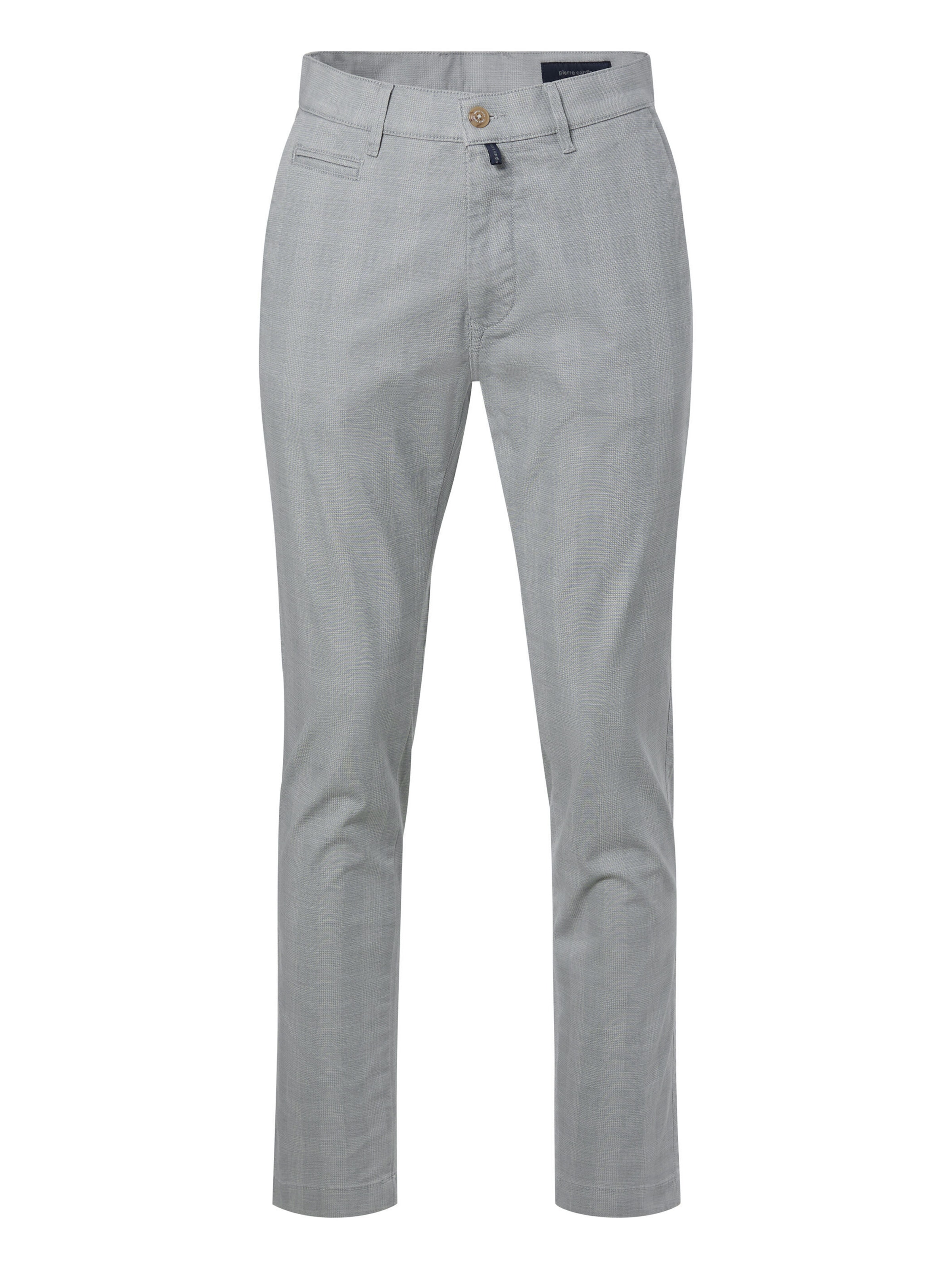 PIERRE CARDIN Regular Chino `Castres` in Grau: Vorderseite
