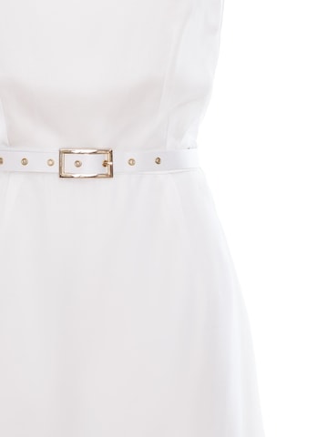 Robe 'Cowl' AVENUE N°29 en blanc