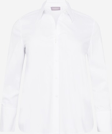 Camicia da donna di SAMOON in bianco: frontale