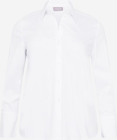 Bluză SAMOON pe alb, Vizualizare produs