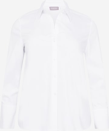 Camicia da donna di SAMOON in bianco: frontale