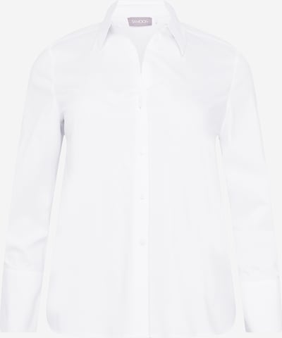SAMOON Blusa em branco, Vista do produto