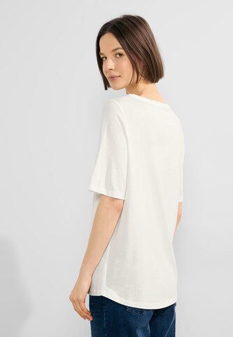 CECIL T-Shirt in Weiß