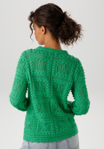 Aniston CASUAL Pullover in Grün