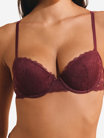 Balconcino Reggiseno 'Heritage' di ETAM in rosso