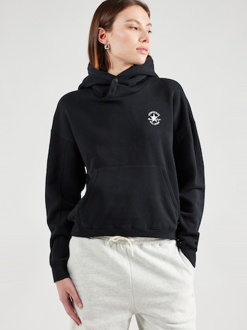 CONVERSE Sweatshirt in Zwart: voorkant