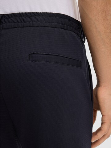 Coupe slim Pantalon à plis 'Tius' STRELLSON en bleu