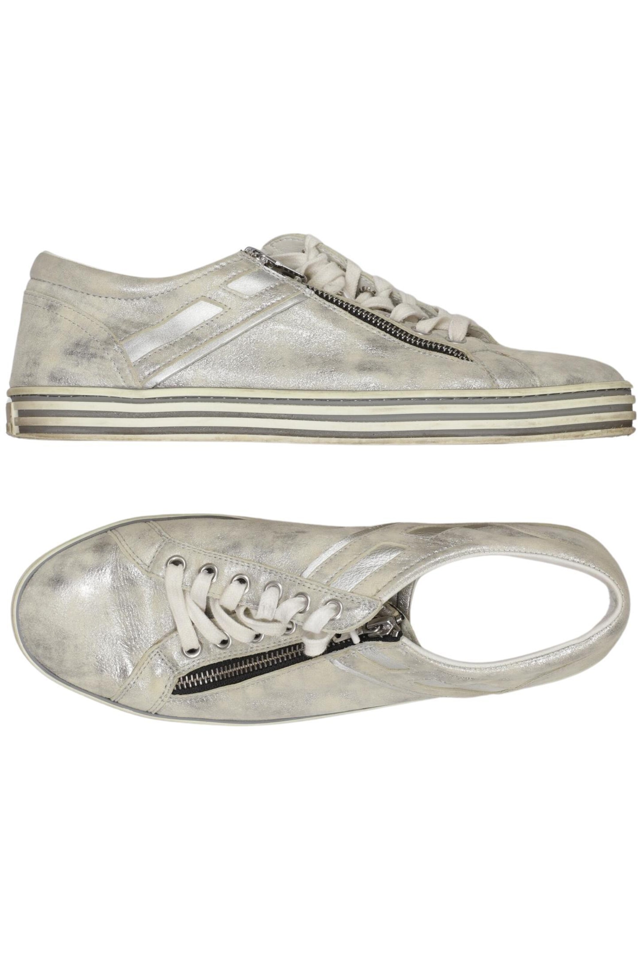 HOGAN Sneakers & Trainers in 40 in Silver: front
