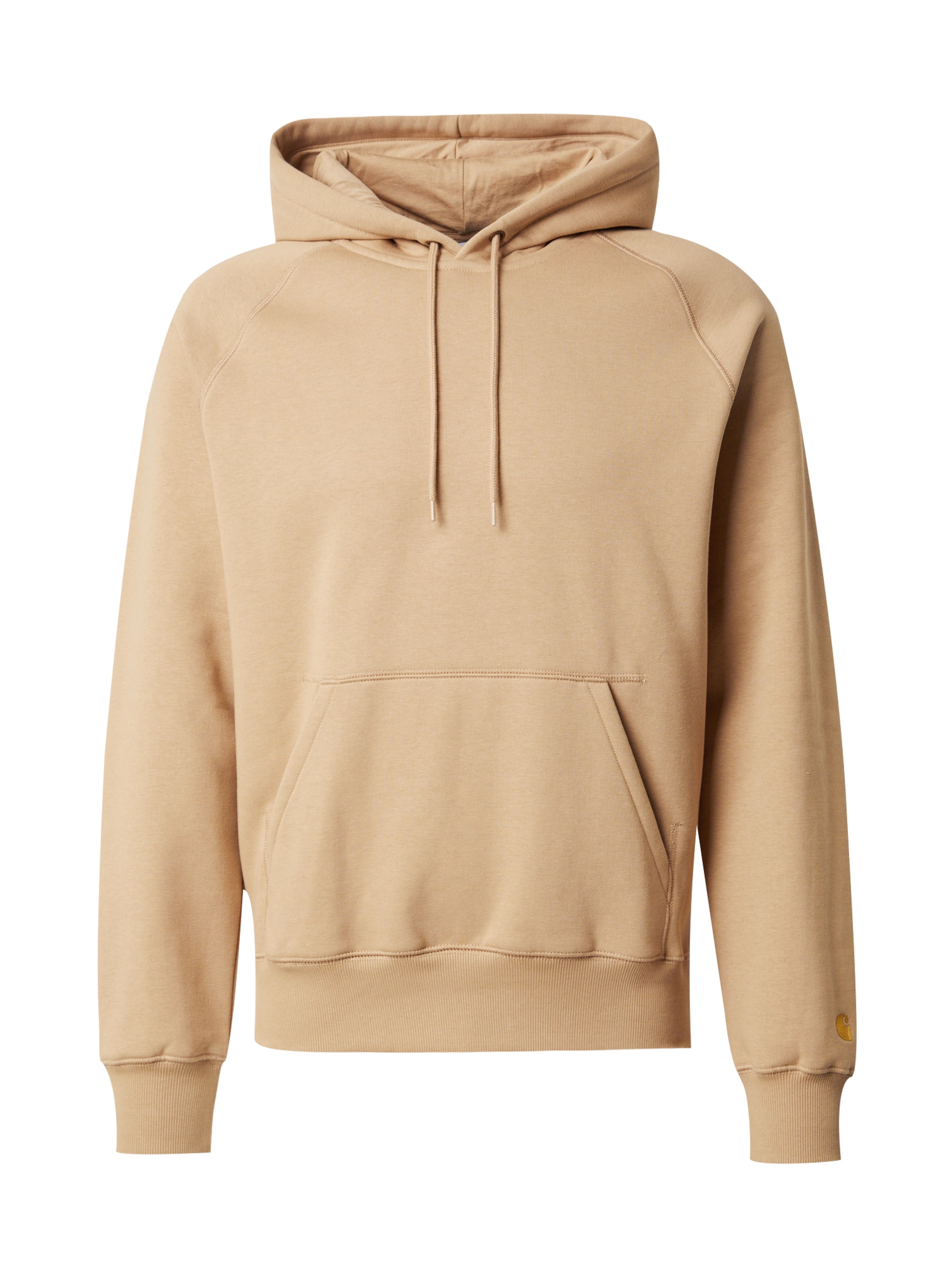 Carhartt WIP Суичър 'Chase' в кафяво: отпред