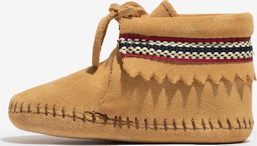 Boots da neve 'Braid' di Minnetonka in marrone: frontale