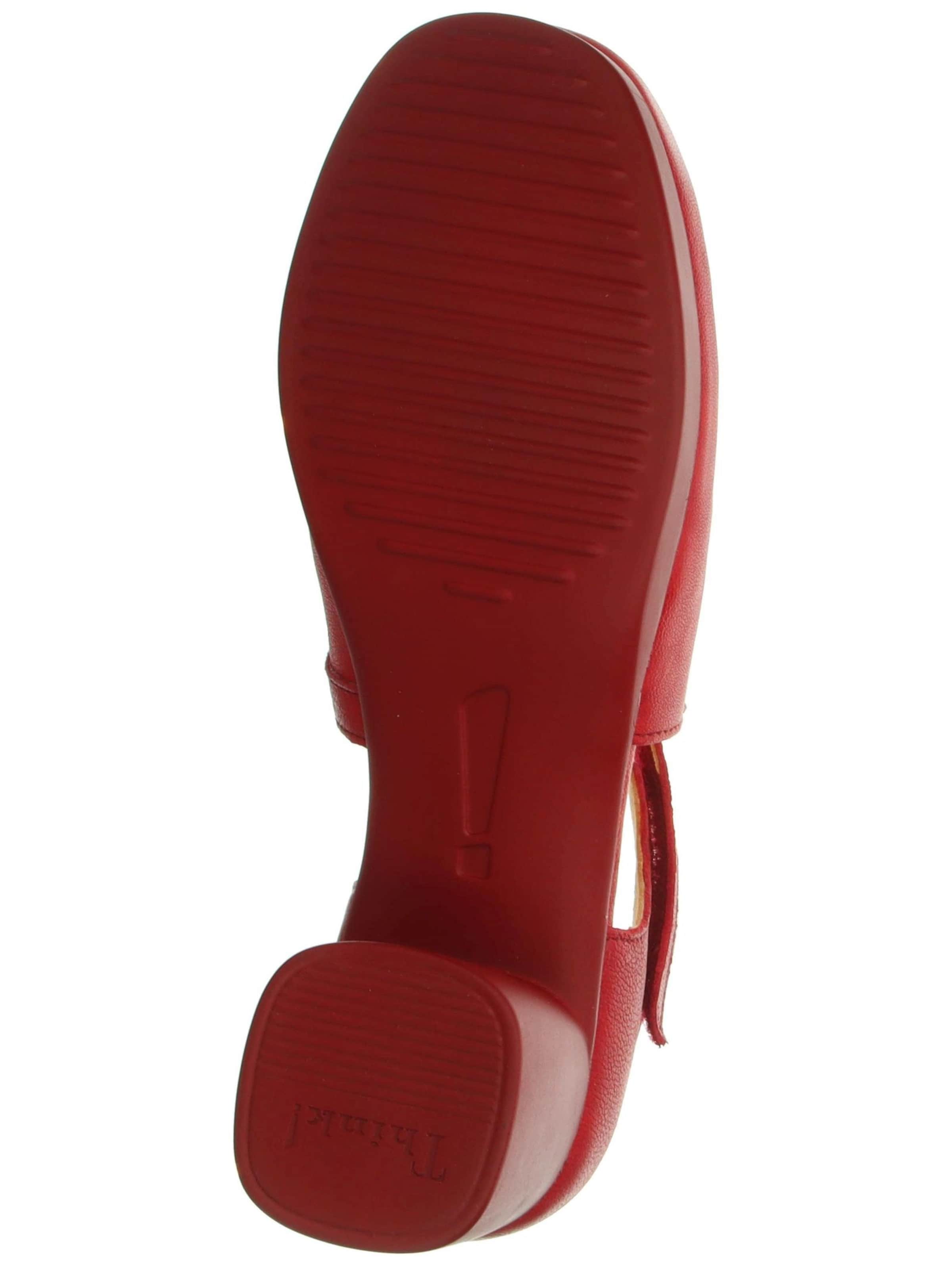 THINK! Pumps in Rood