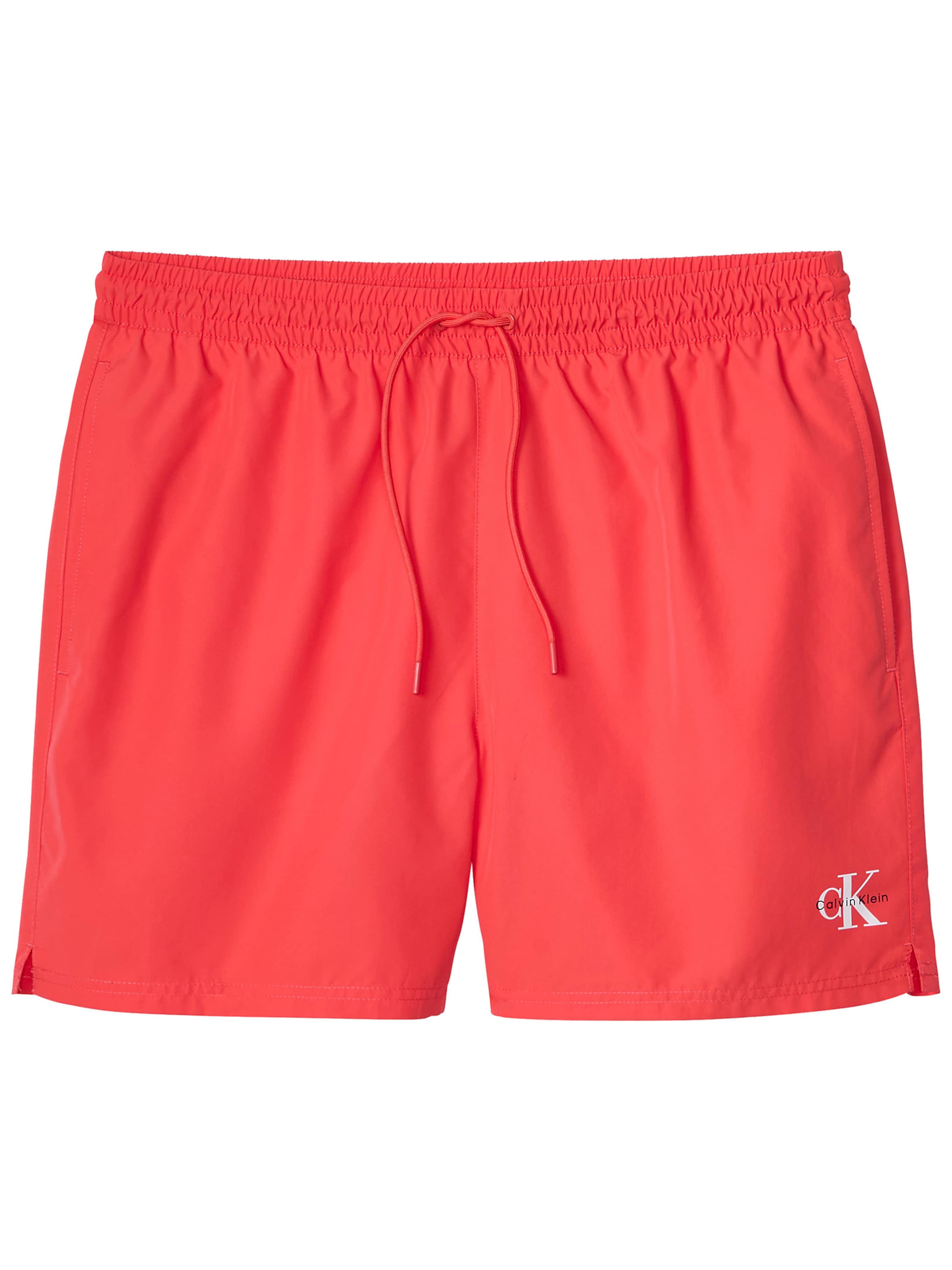 Calvin Klein Swimwear Shorts de bain en rose néon, Vue avec produit