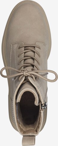 TAMARIS Lace-Up Ankle Boots in Grey