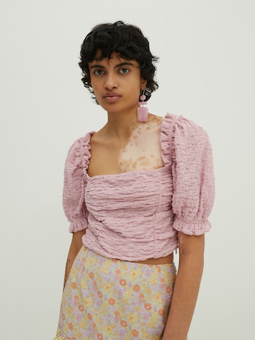 EDITED Shirt 'Corinne' in Pink: predná strana