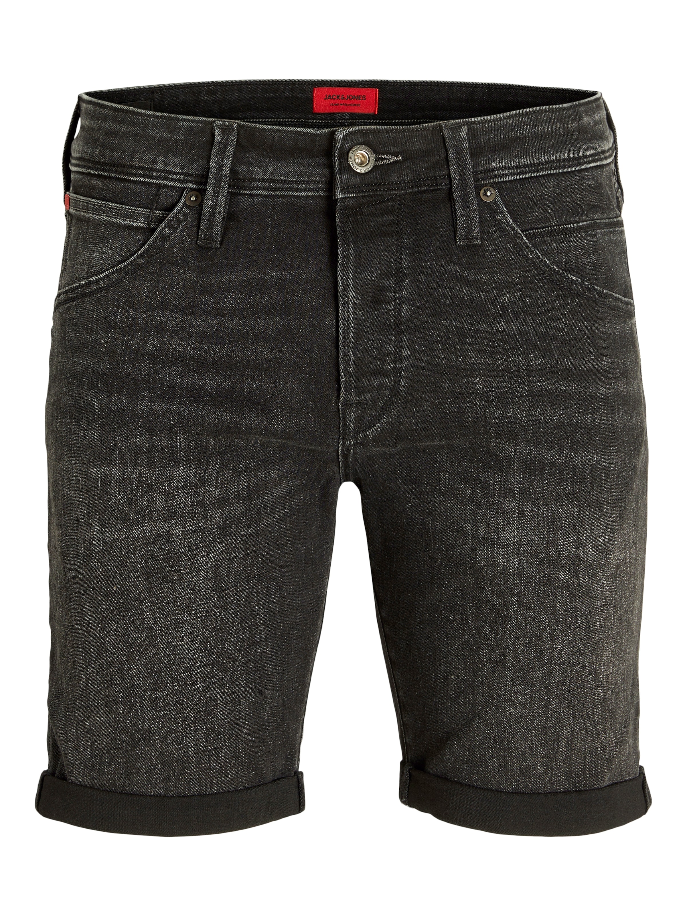 Regular Jeans 'JJIRick JJFox' de la JACK & JONES pe negru: față