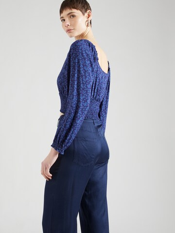 AÉROPOSTALE Blouse in Blue