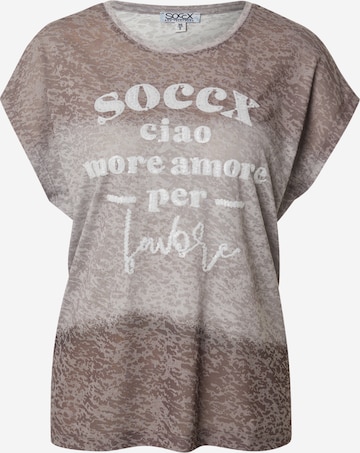 Tricou de la Soccx pe maro: față