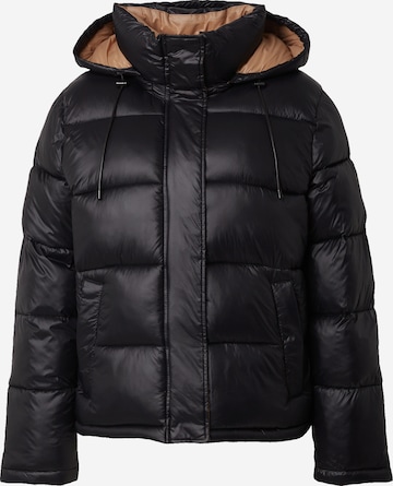 DKNY Χειμερινό μπουφάν σε μαύρο: μπροστά