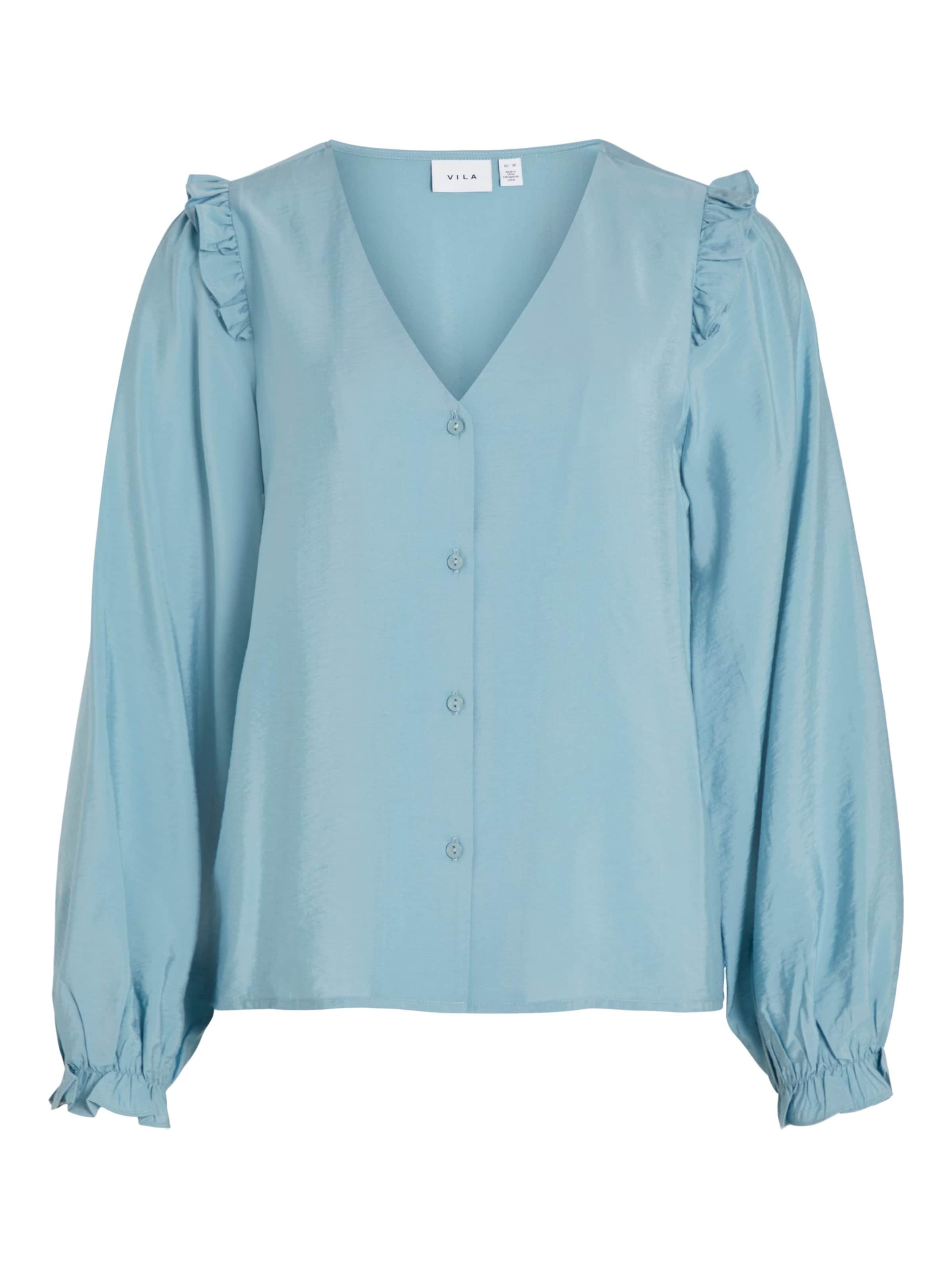 VILA Μπλούζα 'Killy' σε μπλε: μπροστά