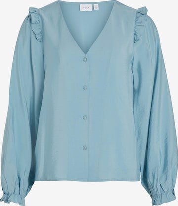 Camicia da donna 'Killy' di VILA in blu: frontale