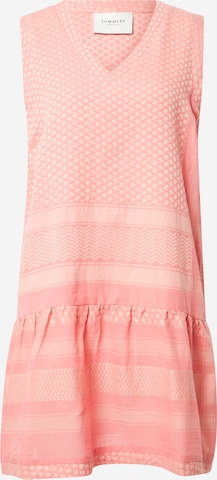 Summery Copenhagen Summer Dress in Pink: front