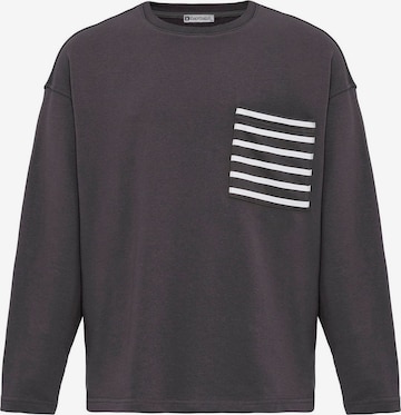 Sweat-shirt Dandalo en bleu : devant