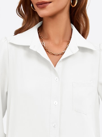 Imily Bela Blusekjole i hvid