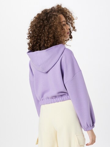 ONLY Zip-Up Hoodie 'Scarlett' in Purple