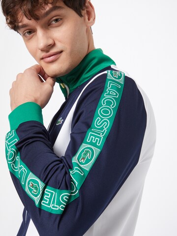 Lacoste Sport Sportsweatjacke in Blau