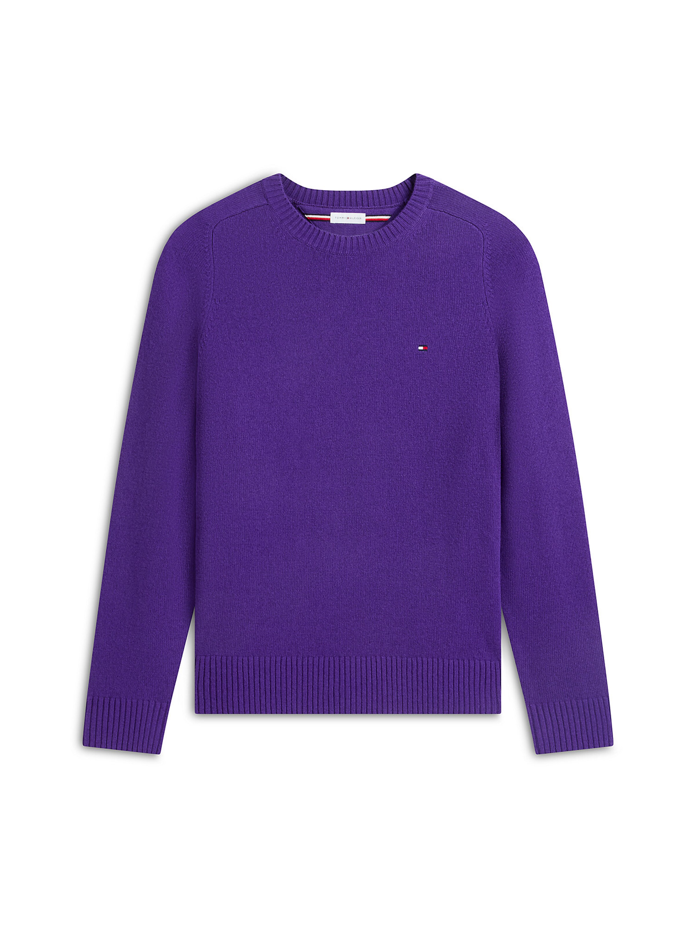 TOMMY HILFIGER Pullover in Lila: Vorderseite