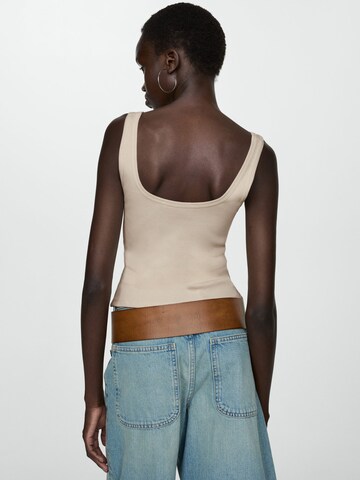 MANGO Overdel 'BRISA' i beige