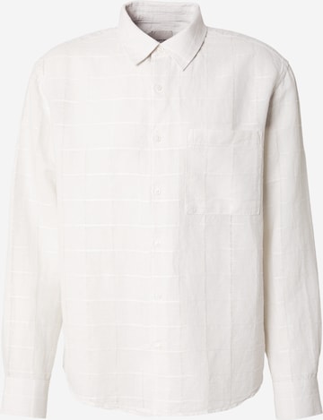 Calvin KleinRegular Fit Košulja - bijela boja: prednji dio