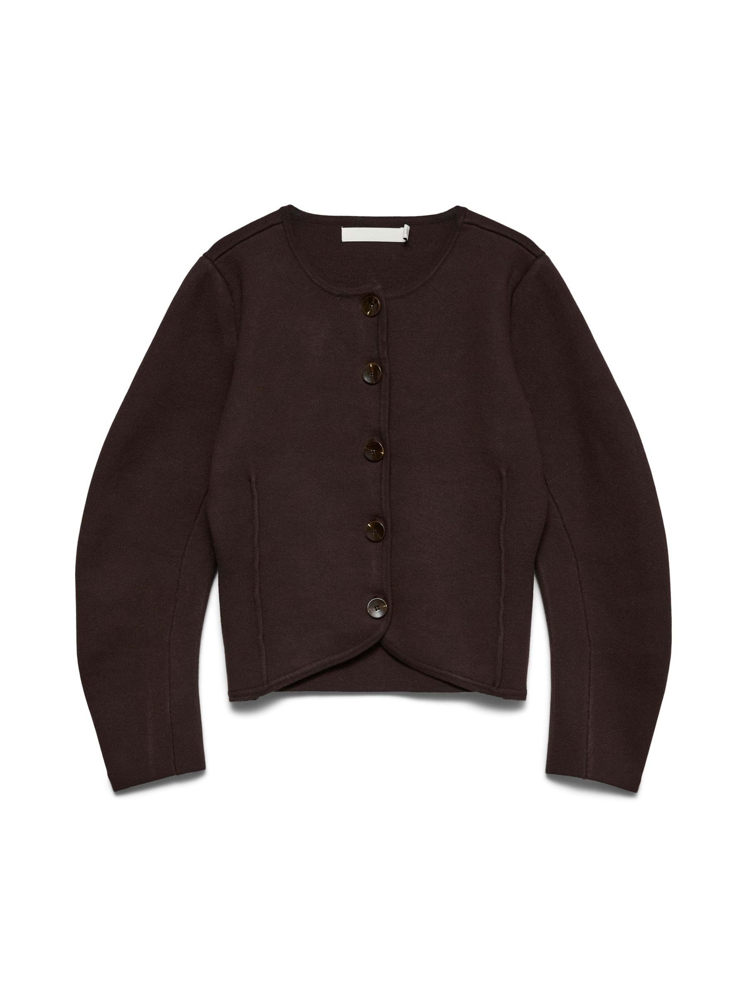 VERO MODA Knit cardigan 'BERGAMO' in M in Brown, Item view