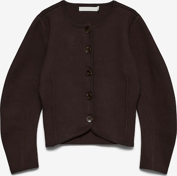 Cardigan 'BERGAMO' VERO MODA en marron : devant
