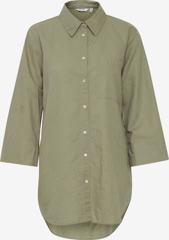 b.young Blouse in Green: front