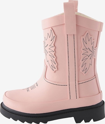Stivale di gomma di Next in rosa: frontale