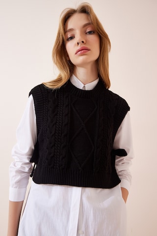 Happiness İstanbulPulover - crna boja