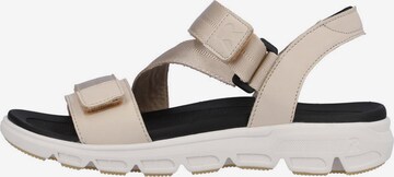 Rieker EVOLUTION Strap Sandals in Beige